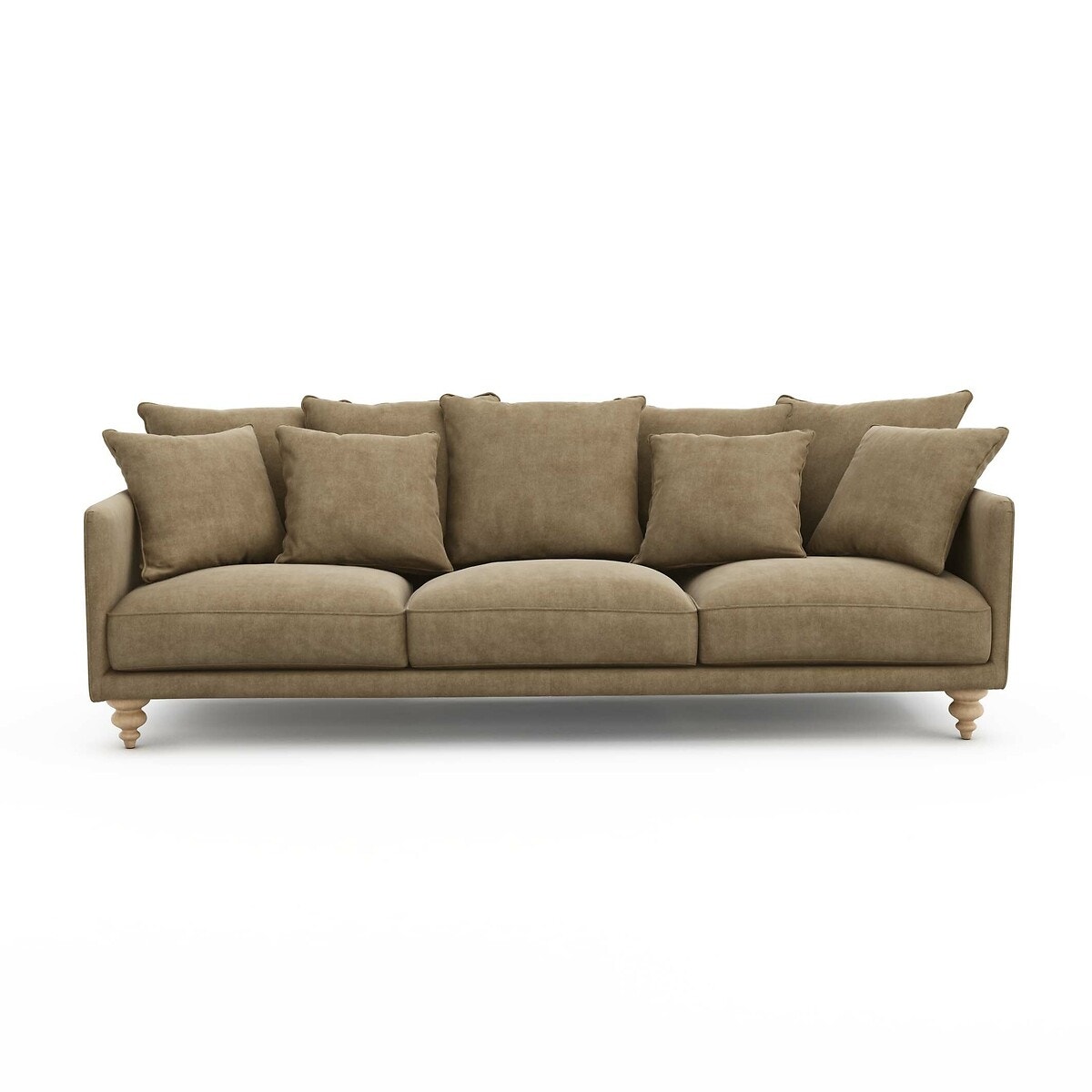 Καναπές από βελούδο stonewashed, Lazare