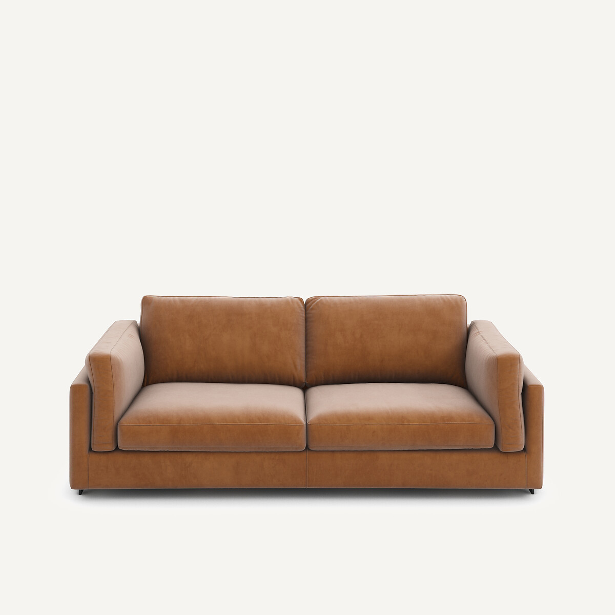 Πτυσσόμενος καναπές από βελούδο Μ99xΠ213xΥ89cm