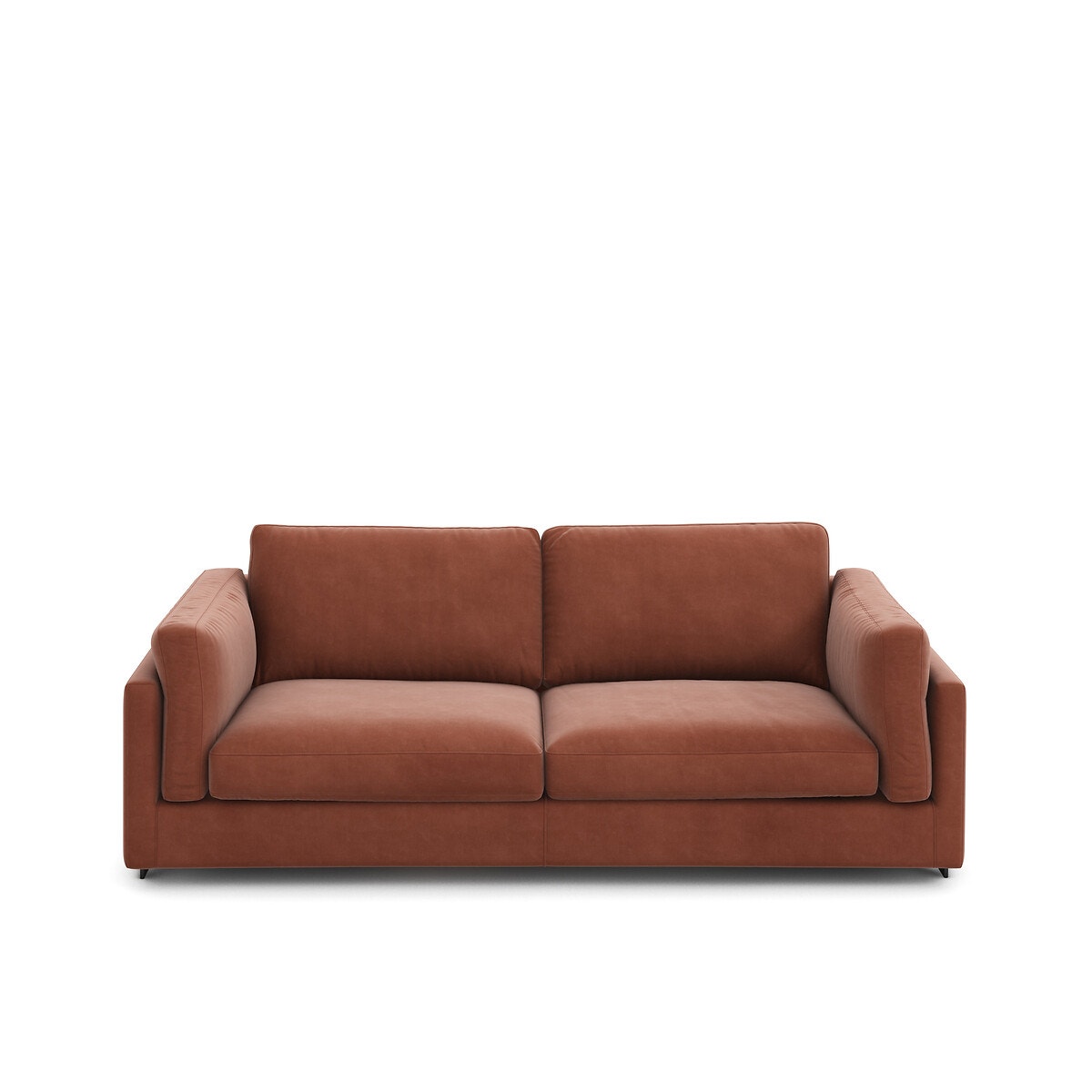 Πτυσσόμενος καναπές από βελούδο Μ99xΠ213xΥ89cm