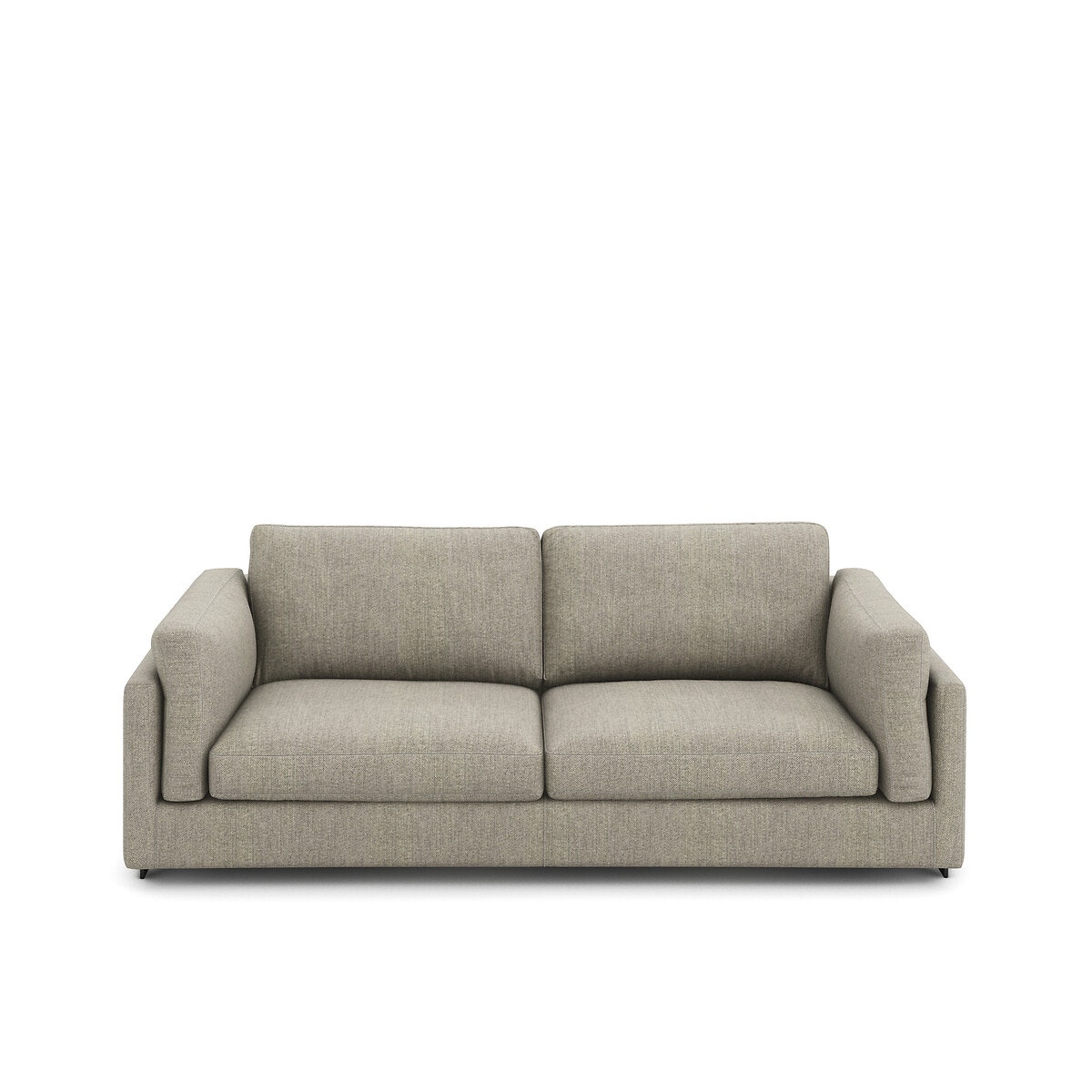 Πτυσσόμενος καναπές από ύφασμα τουίντ Μ99xΠ213xΥ89cm