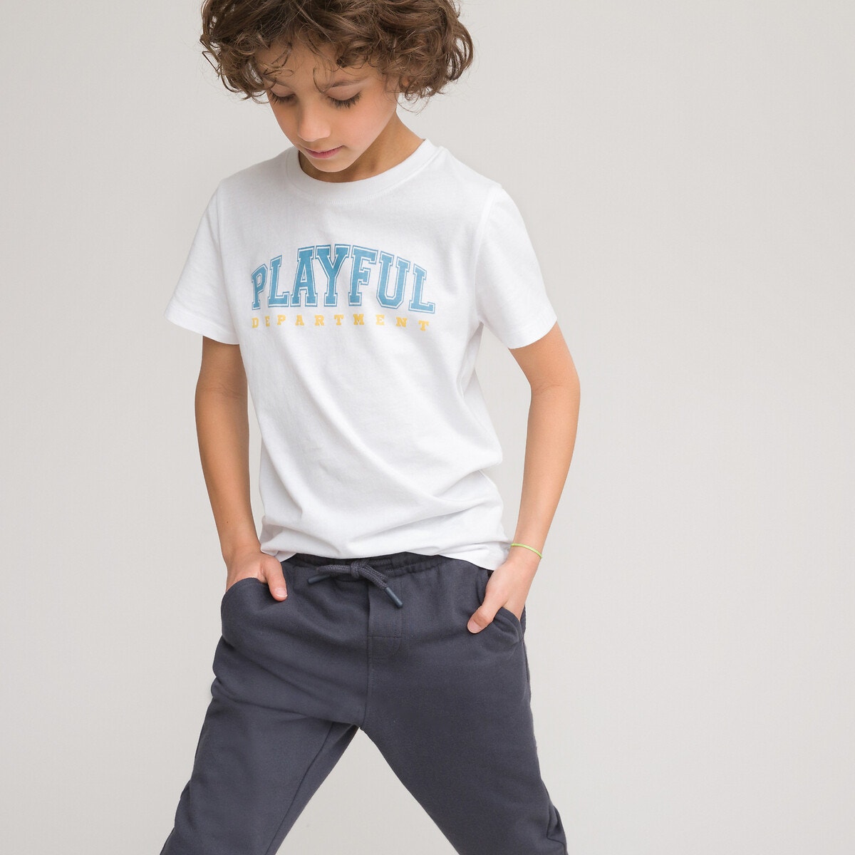 Κοντομάνικο T-shirt με στάμπα