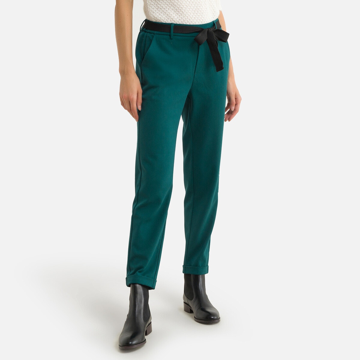ΓΥΝΑΙΚΑ | Παντελόνια Ίσιο παντελόνι με ζώνη