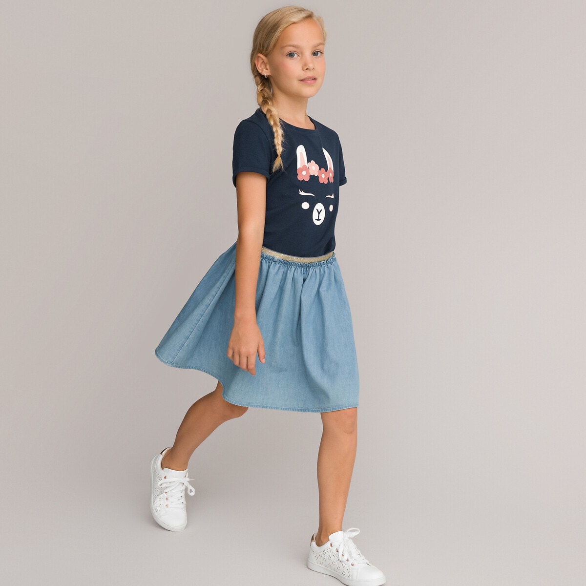 La Redoute Collections Φούστα από ελαφρύ ντένιμ
