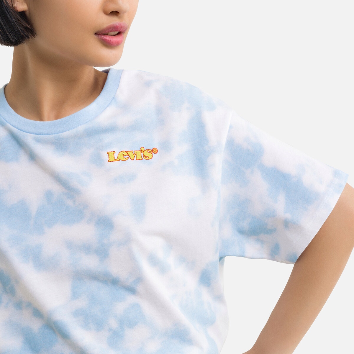 ΠΑΙΔΙ | Μπλούζες & Πουκάμισα | T-shirts Κοντή μπλούζα με εφέ tie & dye, 6-16 ετών