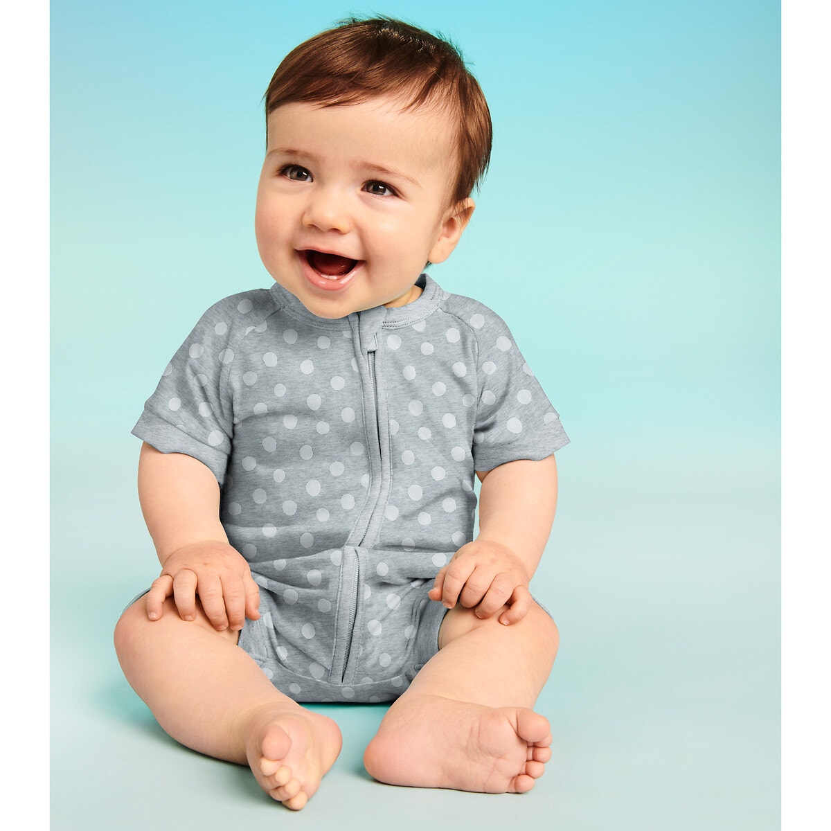 ΠΑΙΔΙ | Βρεφικά | Παντελόνια | Ολόσωμες Φόρμες Φορμάκι-φουφούλα με φερμουάρ, 1 μηνός-2 ετών
