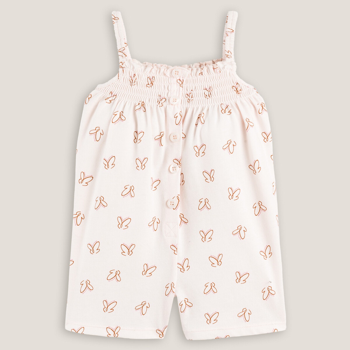 Ολόσωμο εμπριμέ φορμάκι με τιράντες