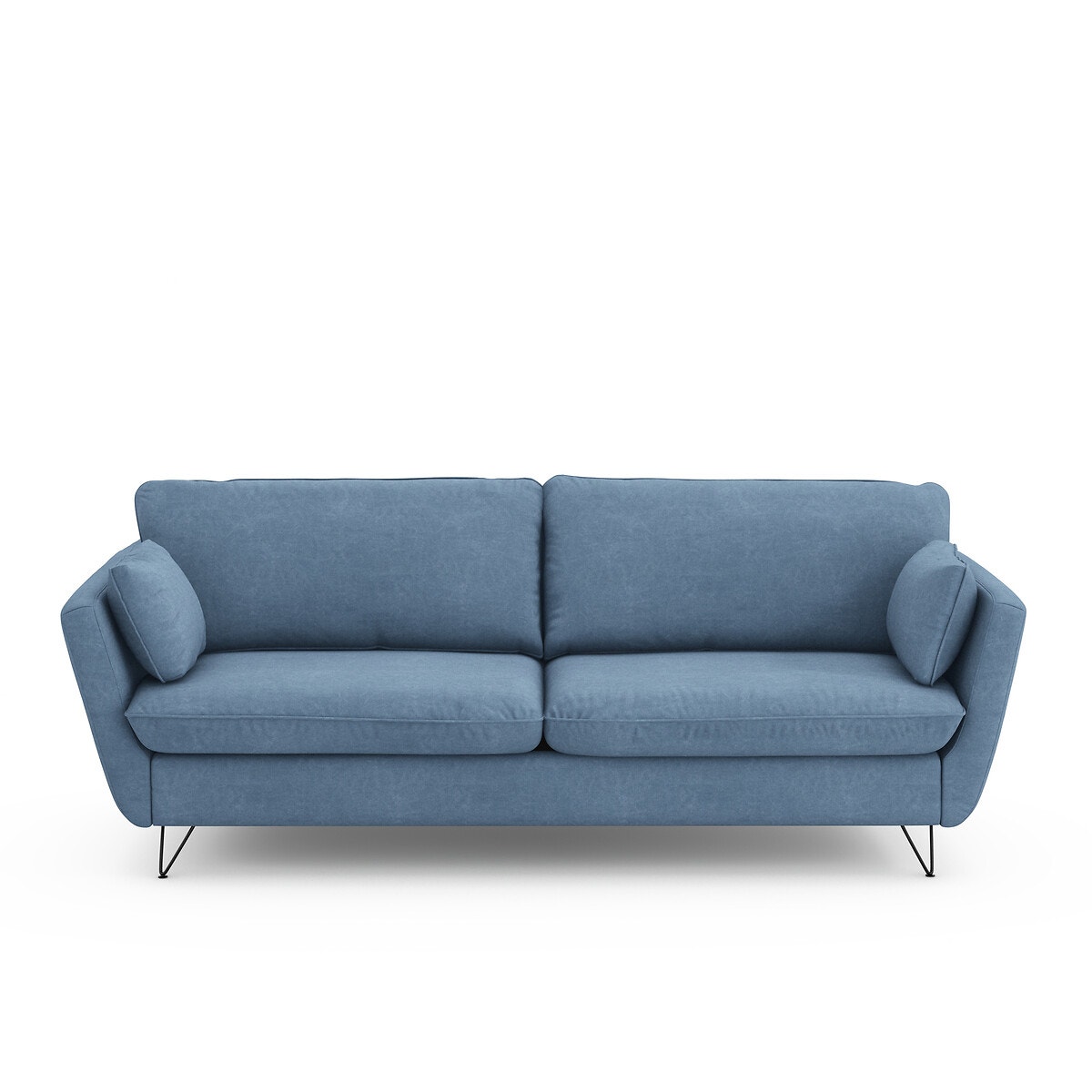 Πτυσσόμενος καναπές από βαμβάκι 4/5 θέσεων Μ98xΠ224xΥ85cm