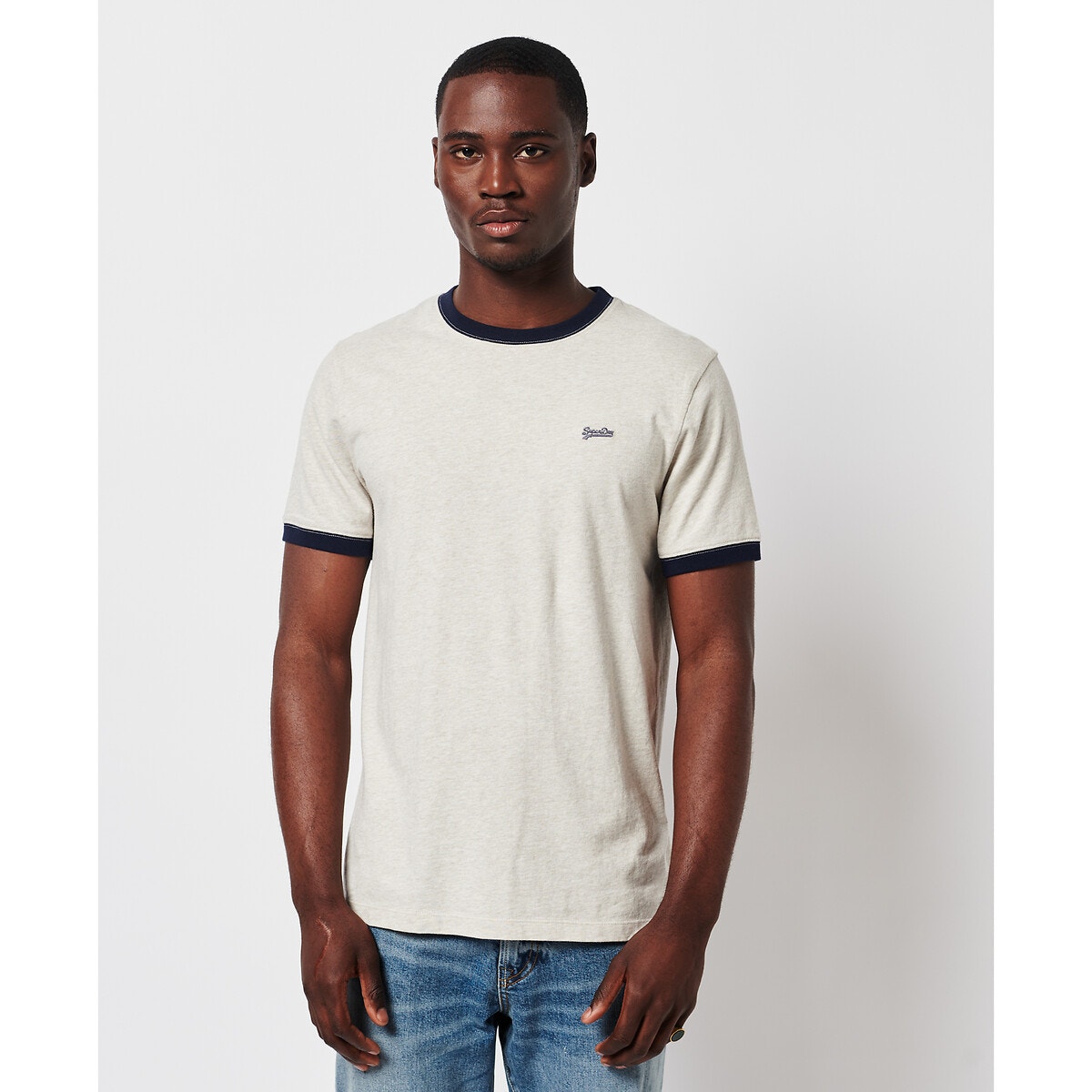 ΑΝΔΡΑΣ | Μπλούζες & Πουκάμισα | T-shirts Κοντομάνικο T-shirt, Vintage Ringer
