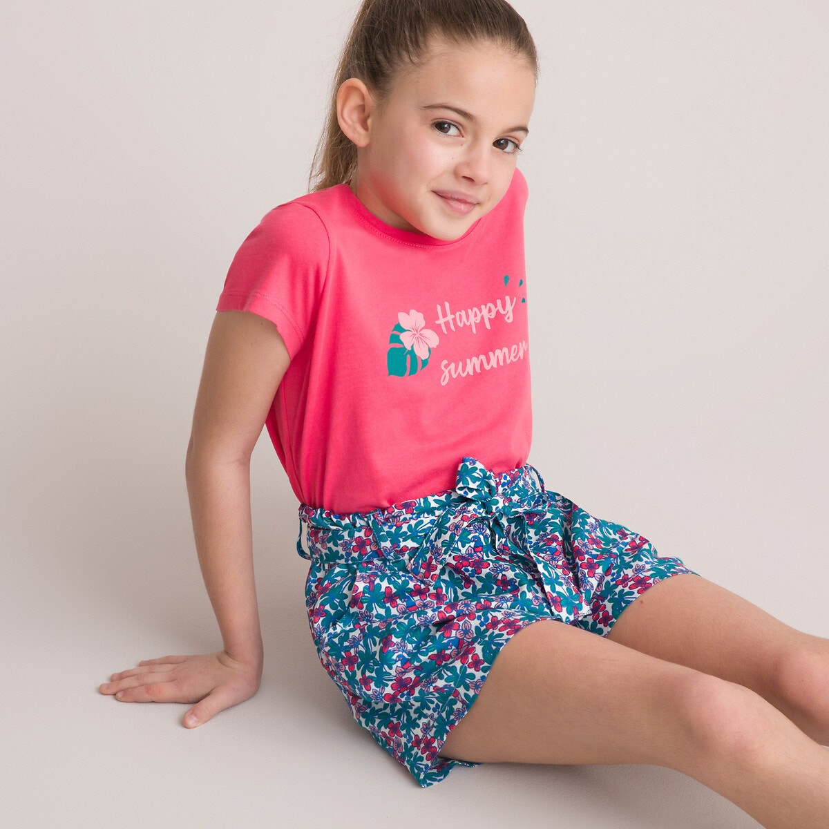 Σετ 3 κοντομάνικα cropped T-shirt