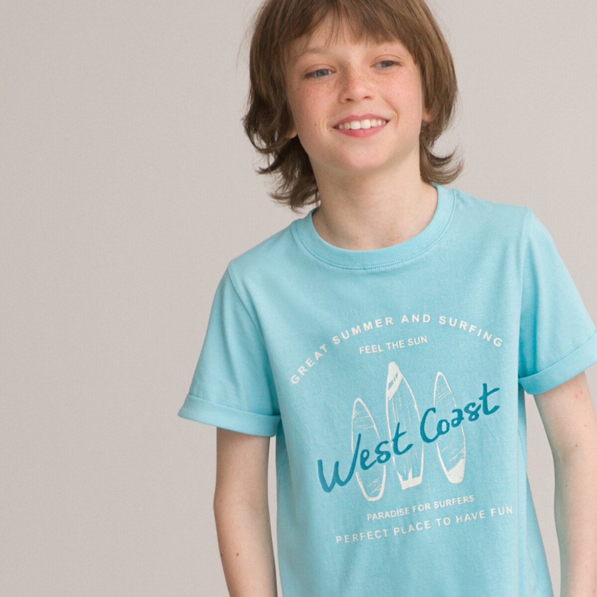 Κοντομάνικο T-shirt από οργανικό βαμβάκι