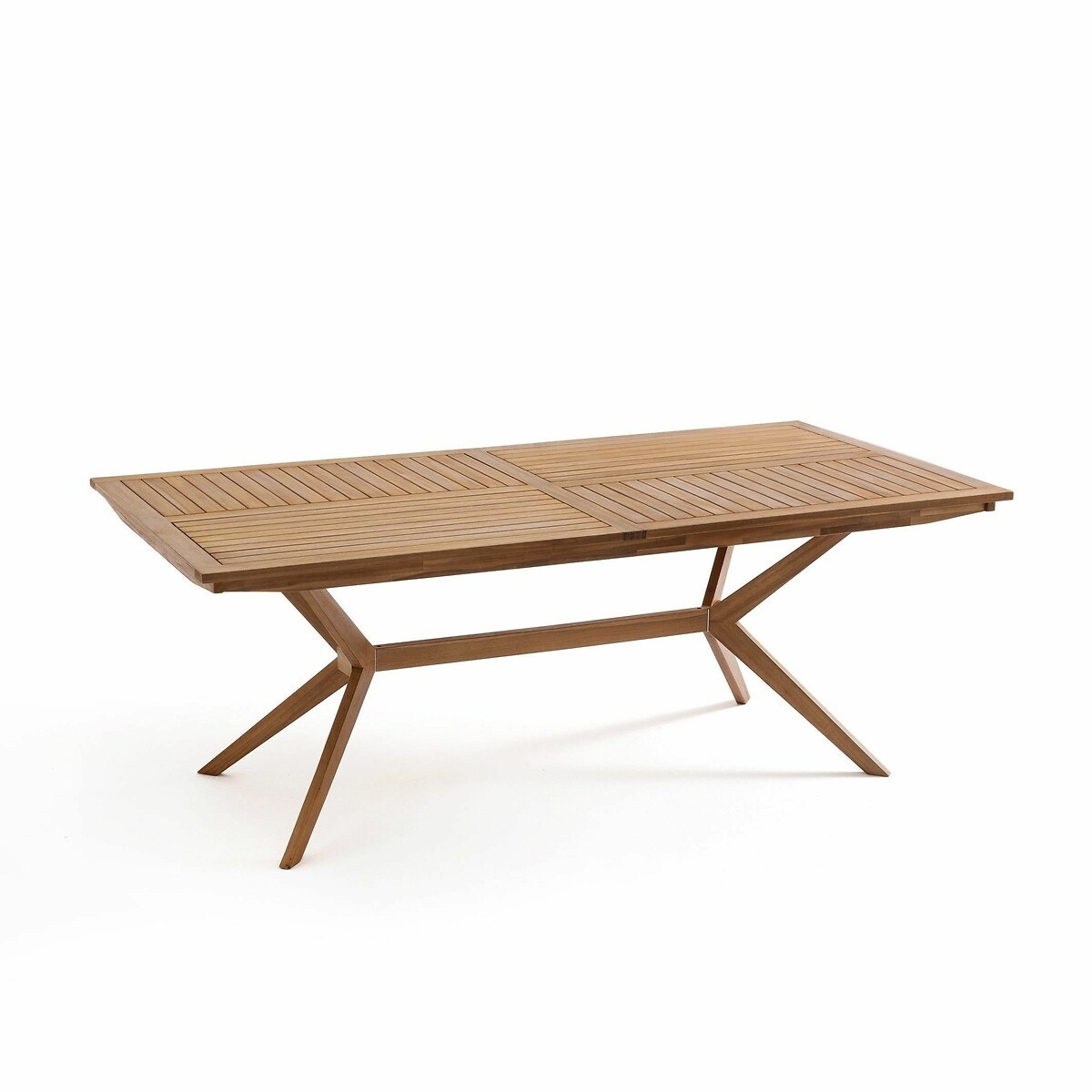 Ορθογώνιο τραπέζι κήπου από ξύλο ακακίας, Jakta