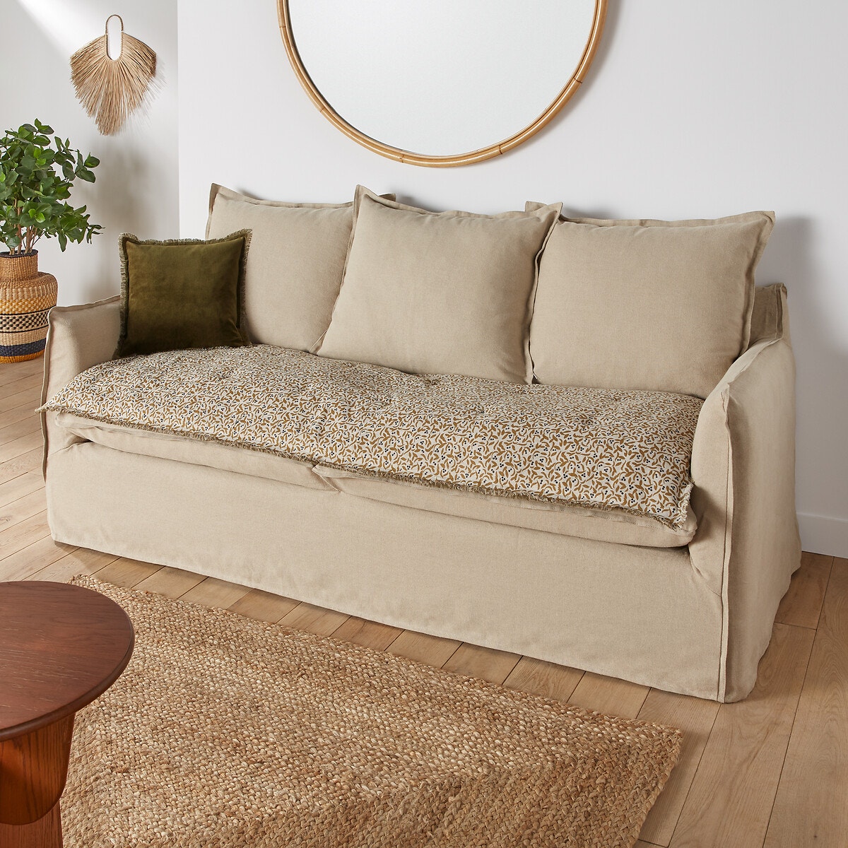 Στρώμα καναπέ από λινό/βαμβάκι, Cevennes