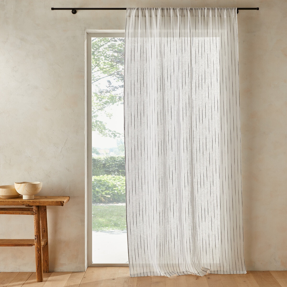 Κουρτίνα με κέντημα 140x320 cm