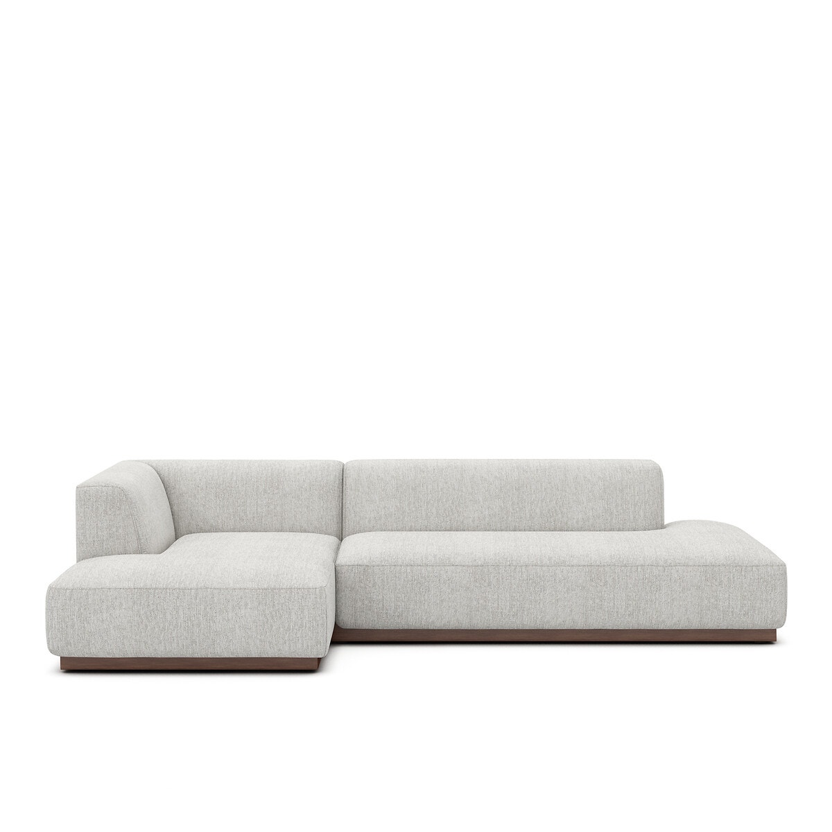 Γωνιακός καναπές XL με μελανζέ ταπετσαρία, Jacopo