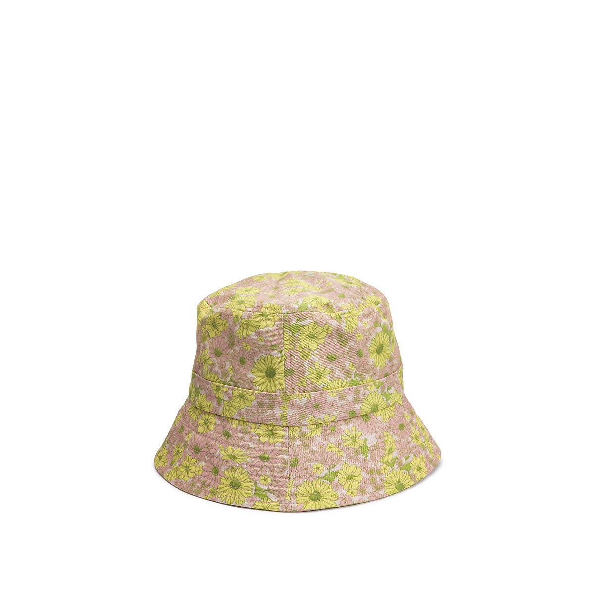 Βαμβακερό καπέλο με φλοράλ μοτίβο