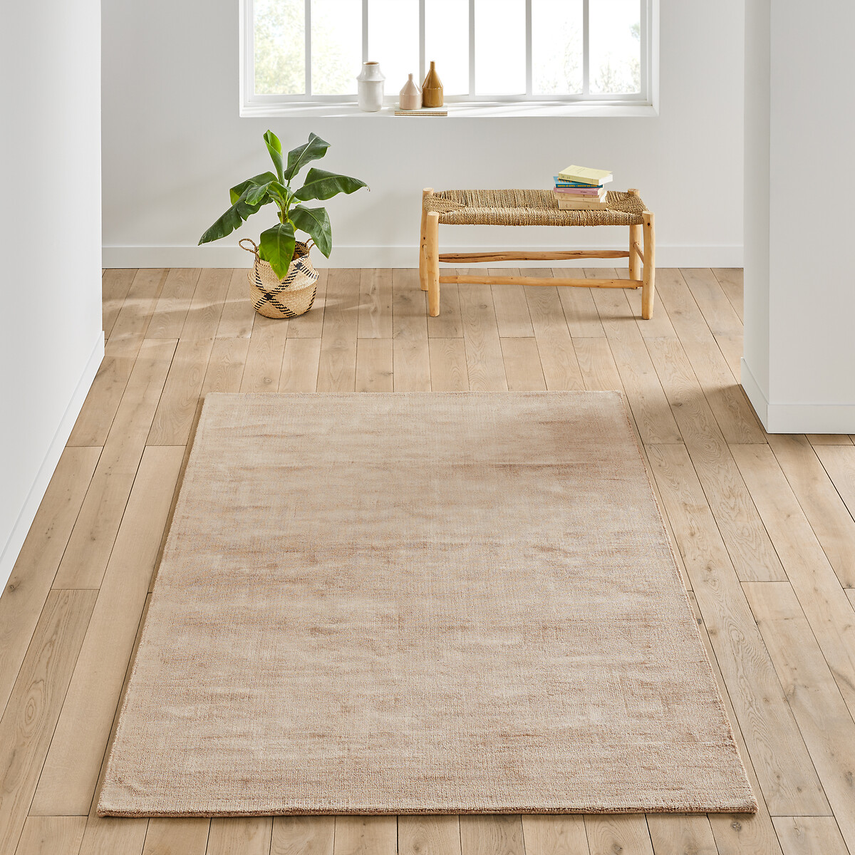 La Redoute Interieurs Χαλί από 100% Tencel με παλαιωμένη όψη 120x170 cm