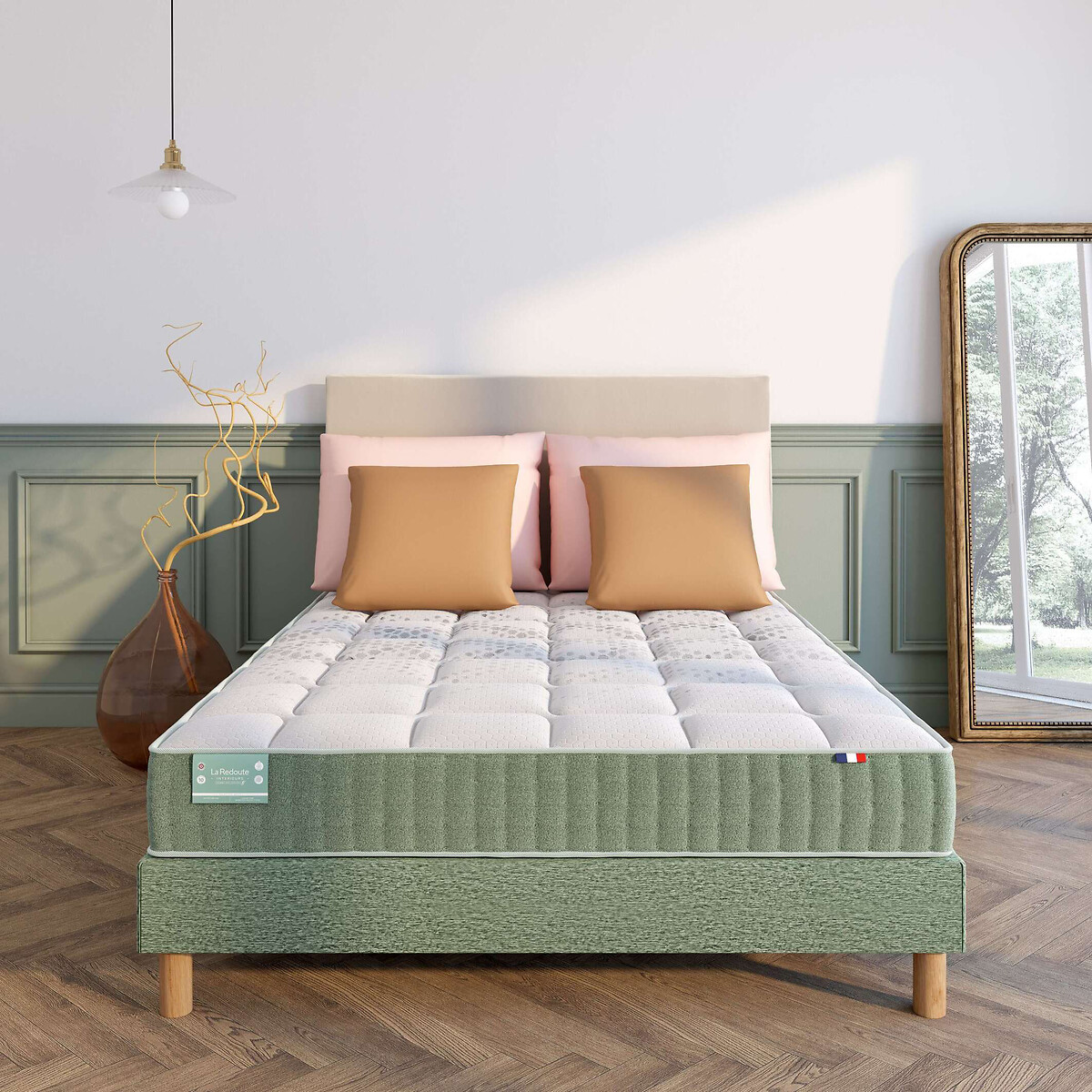 La Redoute Interieurs Στρώμα με 660 ανεξάρτητα ελατήρια 7 ζωνών 140x200 cm