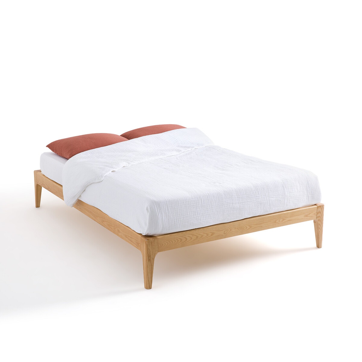 Κρεβάτι από μασίφ ξύλο δεσποτάκι με τάβλες, Agura