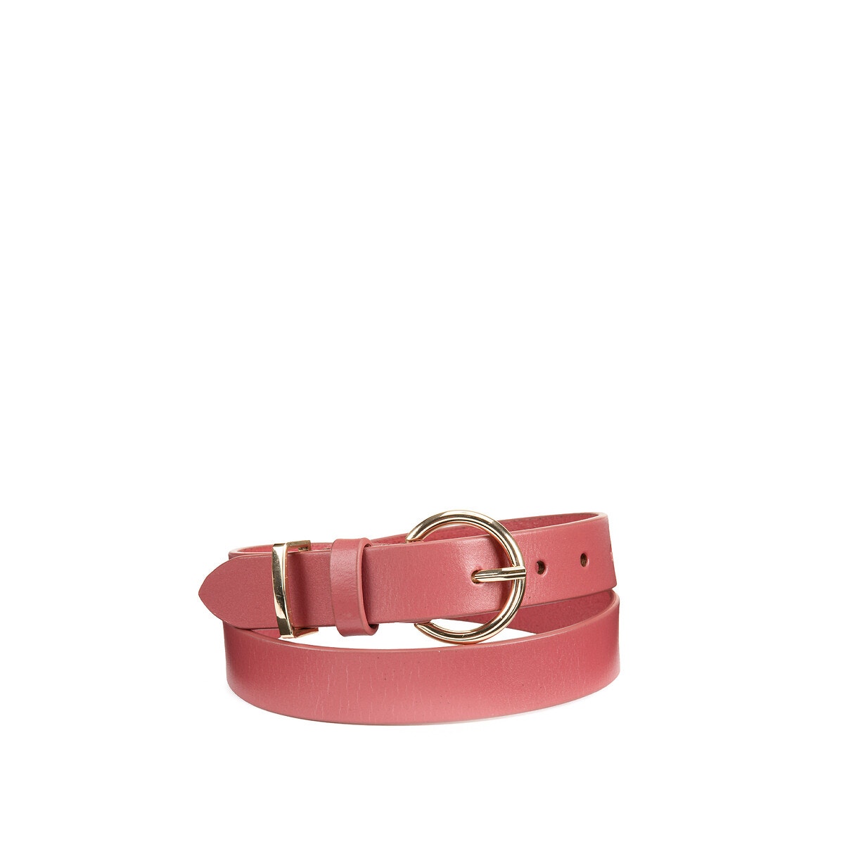 Δερμάτινα ζώνη με χρυσαφί αγκράφα