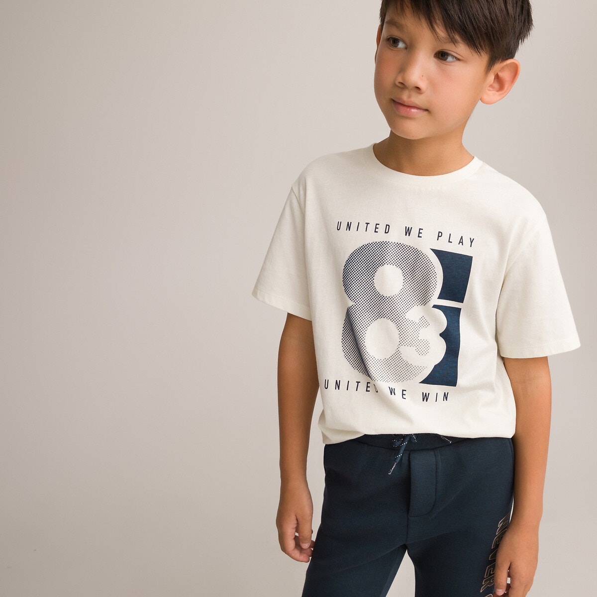 Μόδα > Παιδικά > Αγόρι > T-shirt, πόλο > Κοντά μανίκια T-shirt με ανάγλυφη στάμπα μπροστά