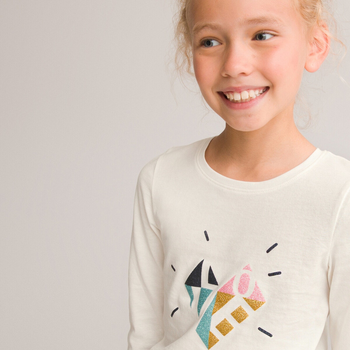 Μακρυμάνικη μπλούζα με γκλίτερ