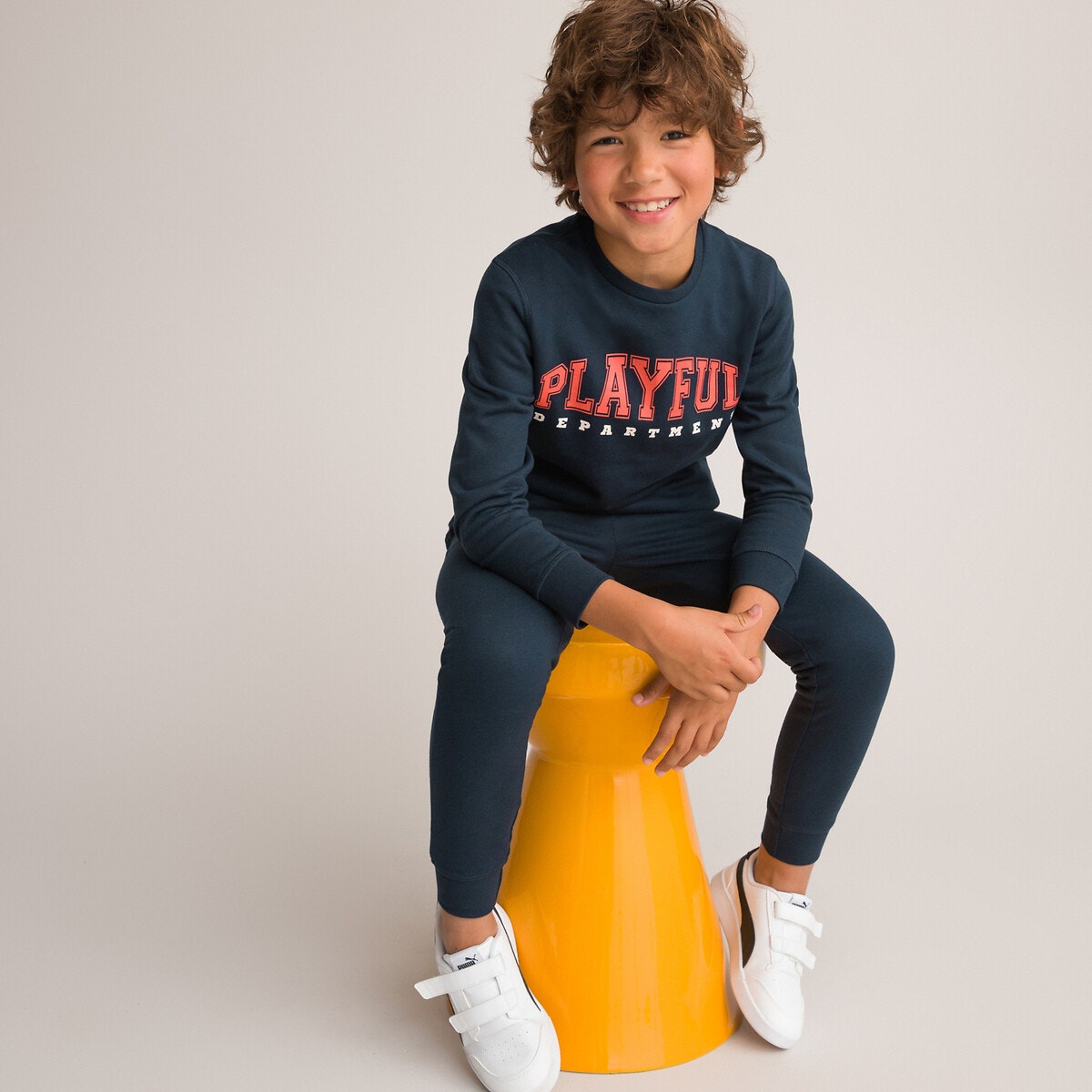 Σύνολο φούτερ + παντελόνι από φανέλα