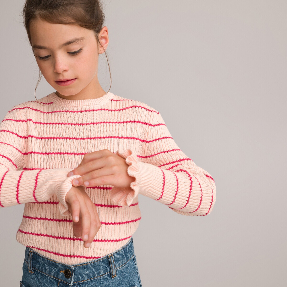 Πλεκτό με ρίγες