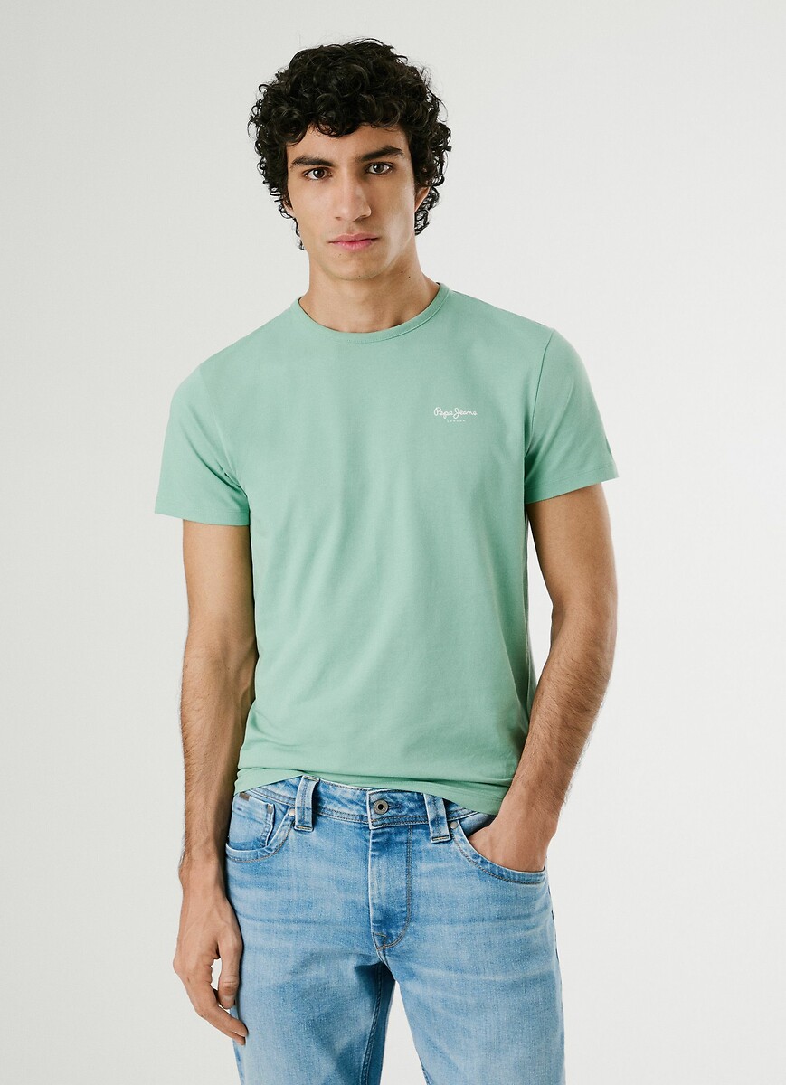 Κοντομάνικο στρετς T-shirt, Original Basic