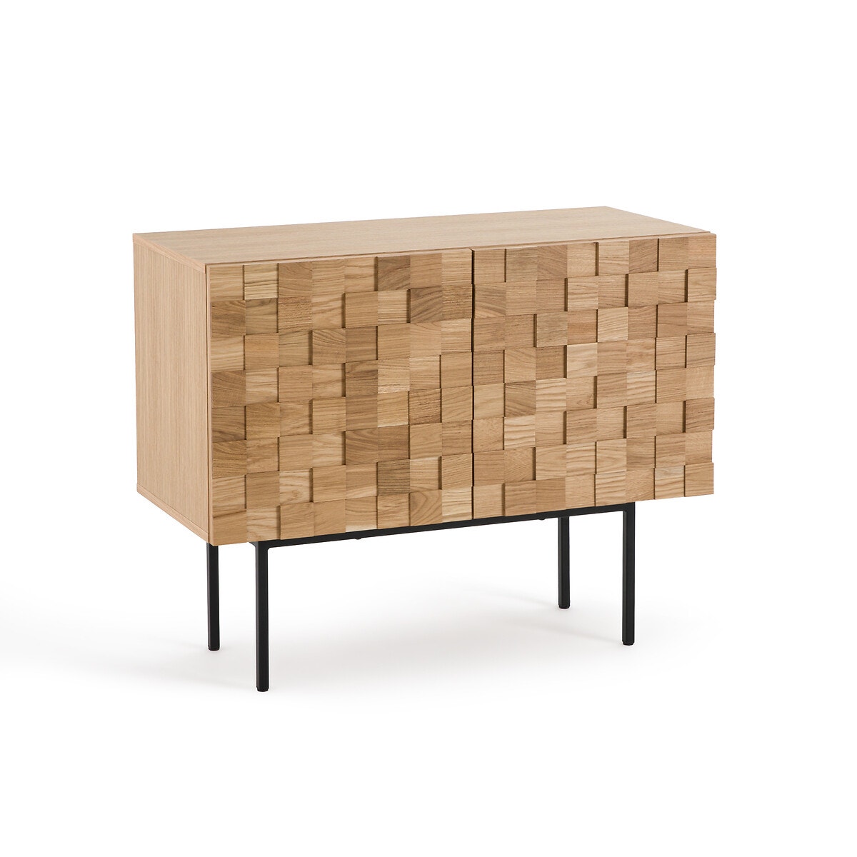 Μπουφές από ξύλο δρυ με 2 πόρτες, Madria