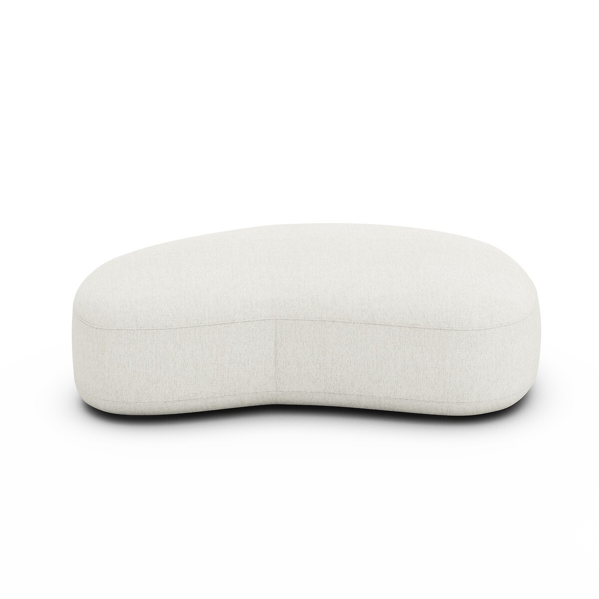 AM.PM Υποπόδιο με μελανζέ μπουκλέ ταπετσαρία Μ95xΠ137xΥ38cm