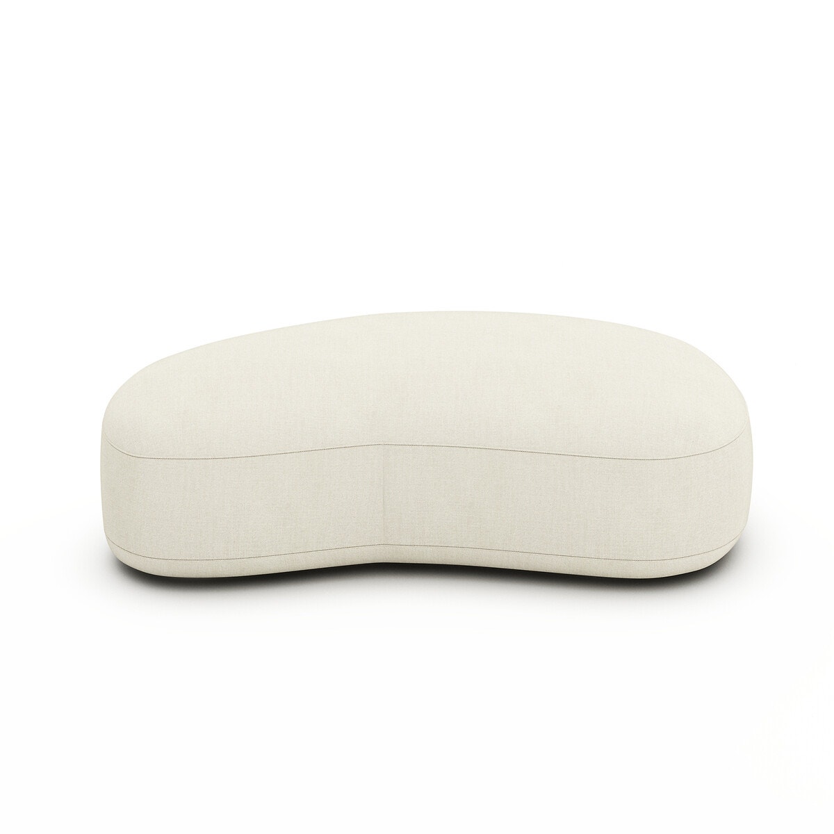 AM.PM Υποπόδιο από λινό σαμπρέ ύφασμα Μ95xΠ137xΥ38cm