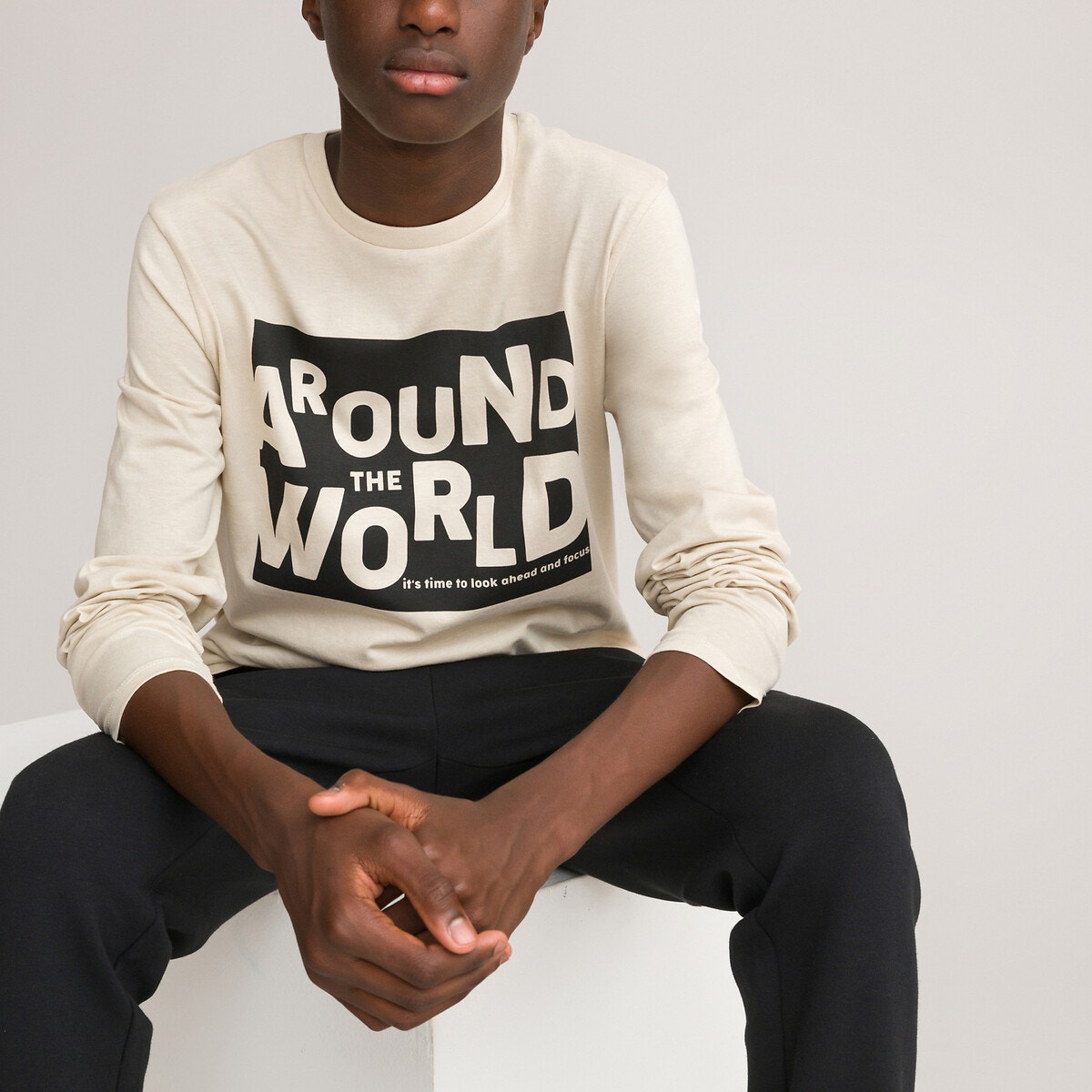 Σετ 2 μακρυμάνικες μπλούζες με στάμπα