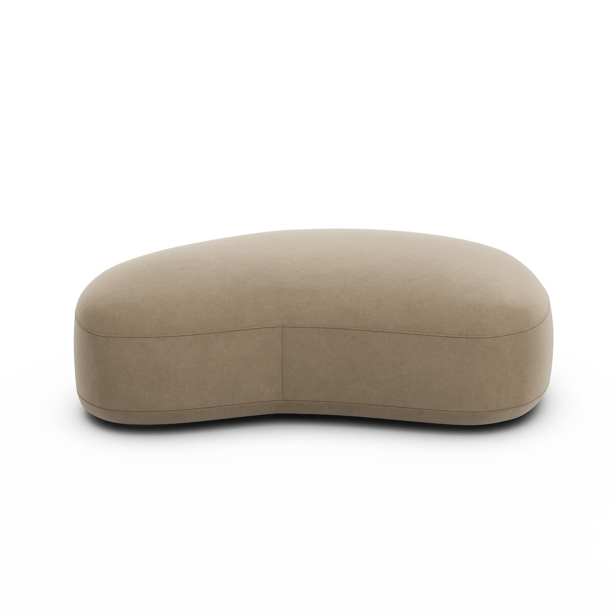 Υποπόδιο από βελούδο Rosebury Μ95xΠ137xΥ38cm