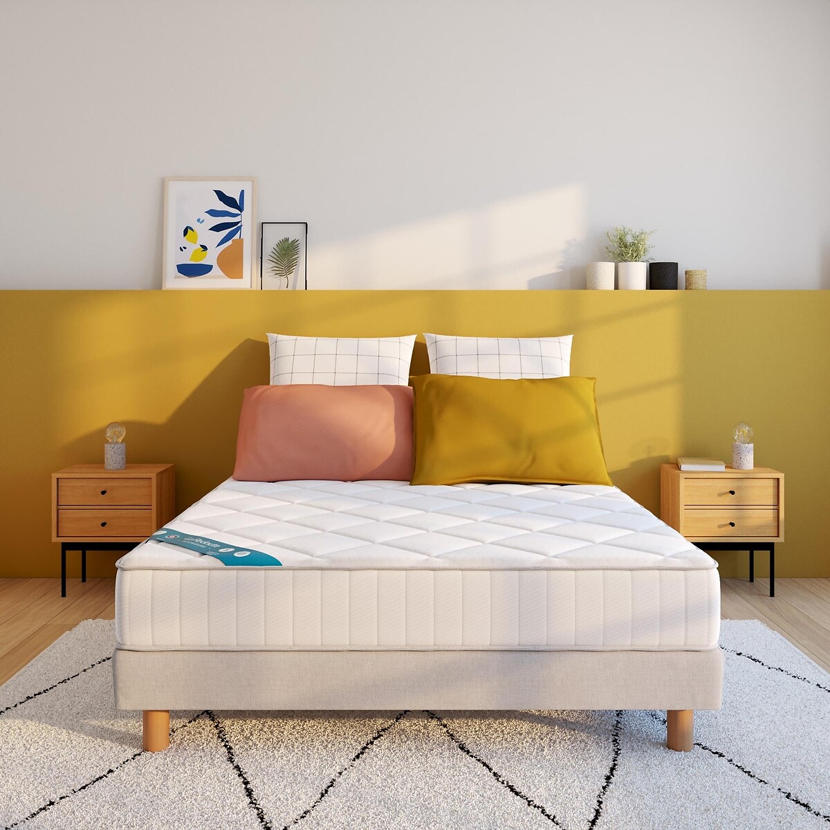 La Redoute Interieurs Πολύ σκληρό στρώμα latex 21 εκ. 7 ζωνών 70x190 cm