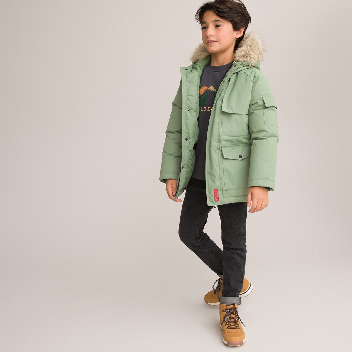 Παρκά με κουκούλα