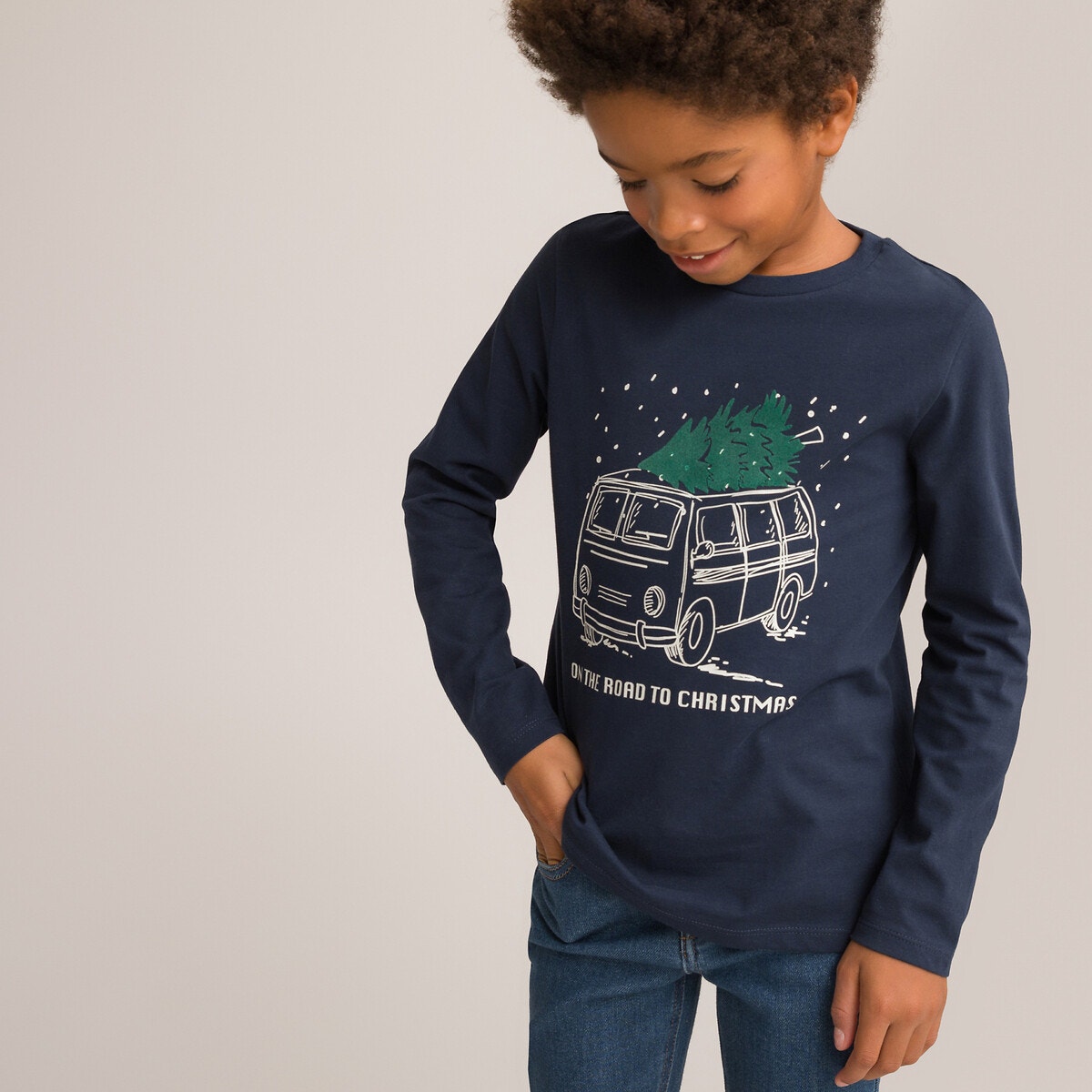 Μακρυμάνικη μπλούζα με στάμπα