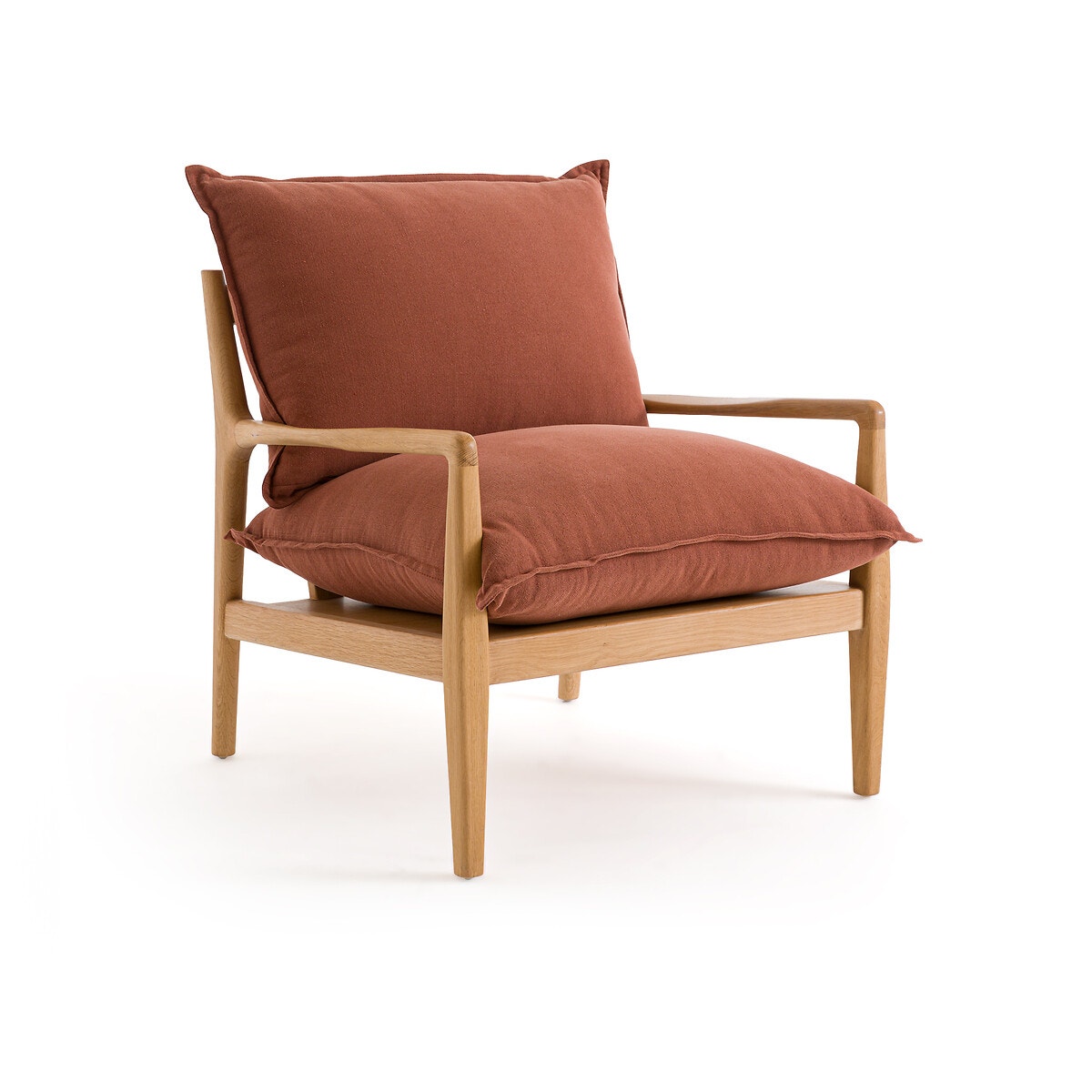 AM.PM Πολυθρόνα με ταπετσαρία από λινό