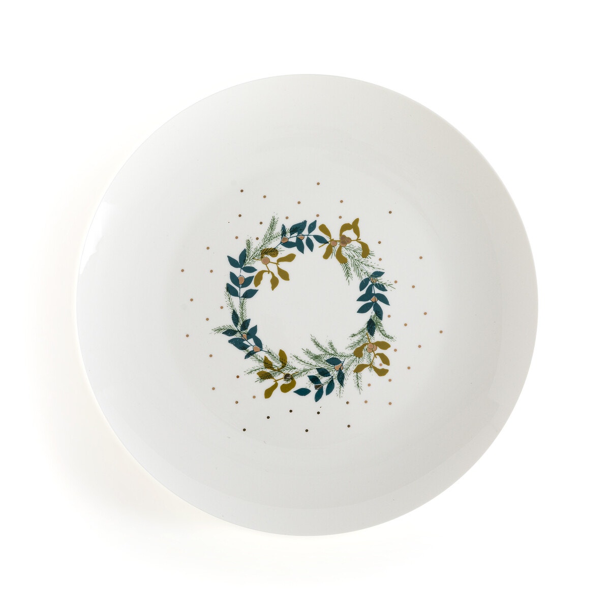 Σετ 4 ρηχά πιάτα από πορσελάνη