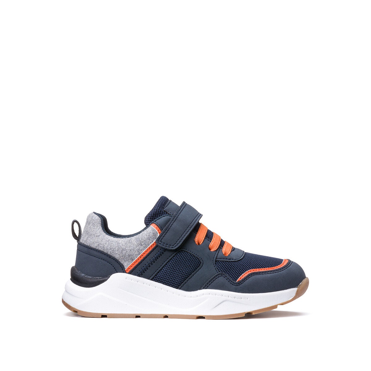 Αθλητικά χαμηλά παπούτσια με βέλκρο και ελαστικά κορδόνια