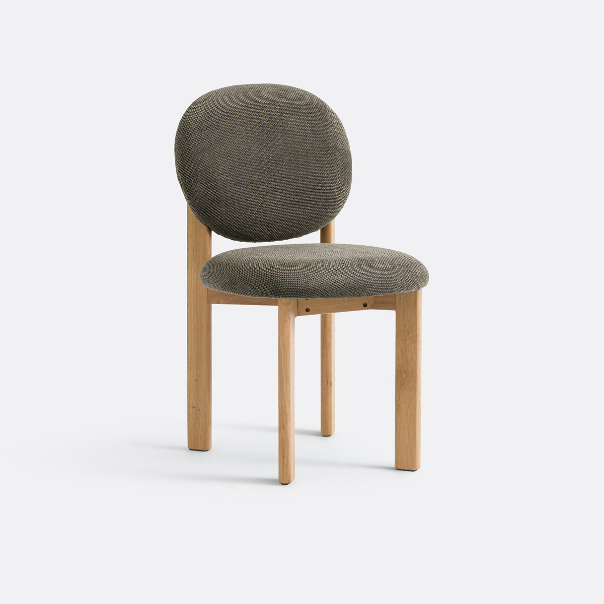 Καρέκλα από ξύλο δρυ Μ60xΠ48xΥ86cm