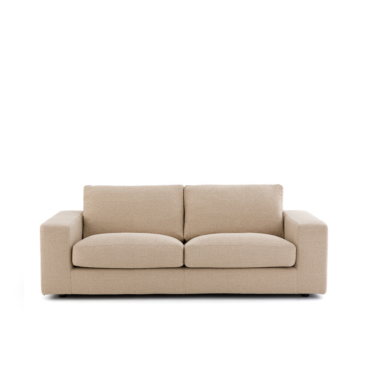 Τριθέσιος καναπές με μπουκλέ ταπετσαρία, Skander
