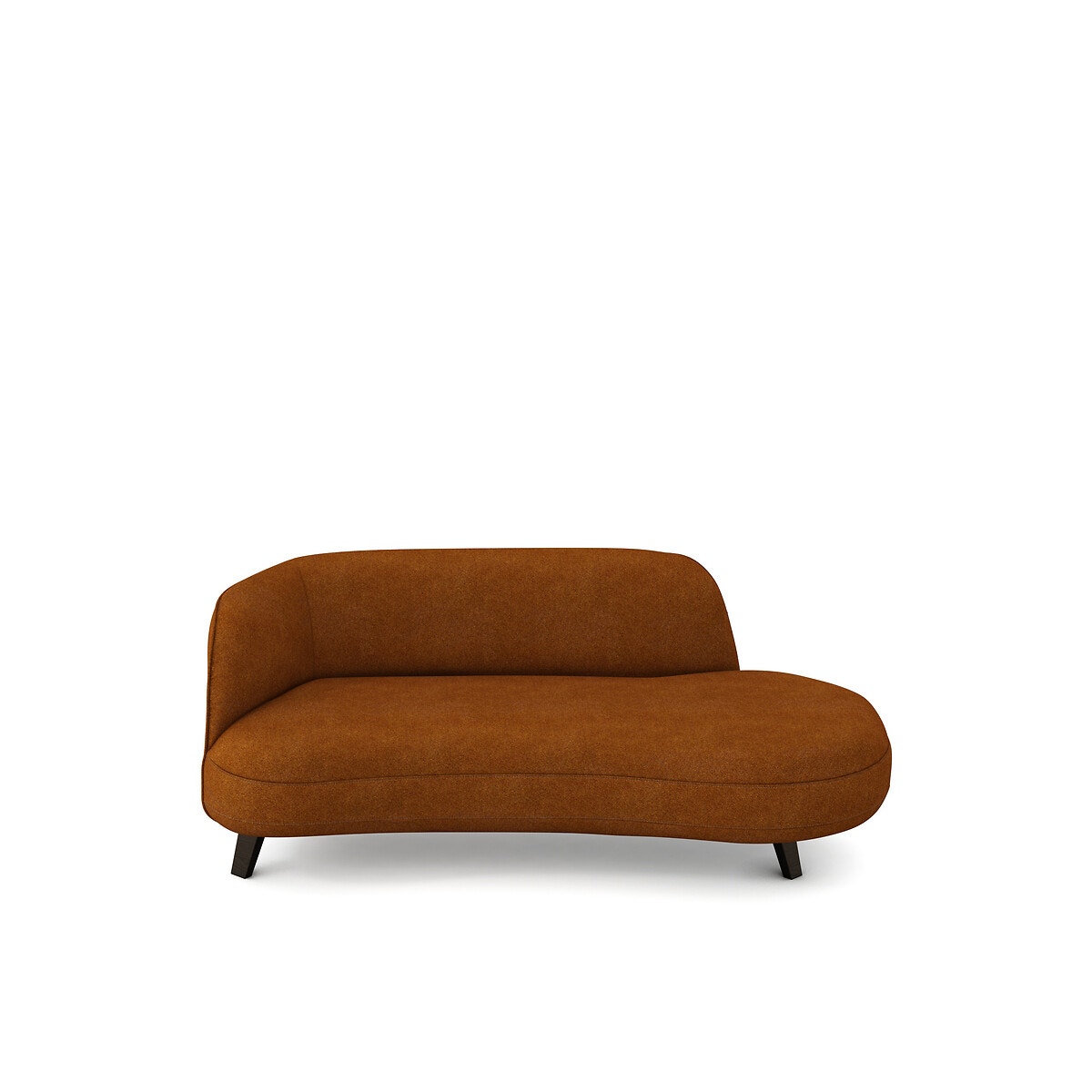 AM.PM Ανάκλιντρο με μελανζέ ταπετσαρία Μ99xΠ190xΥ75cm