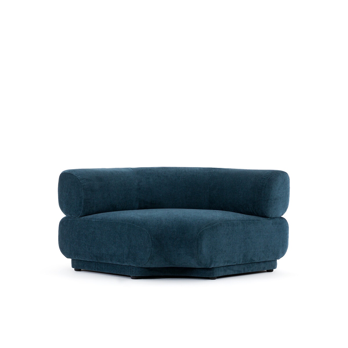 La Redoute Interieurs Γωνία από βελούδο με ανάγλυφη υφή Μ120xΠ99xΥ72cm