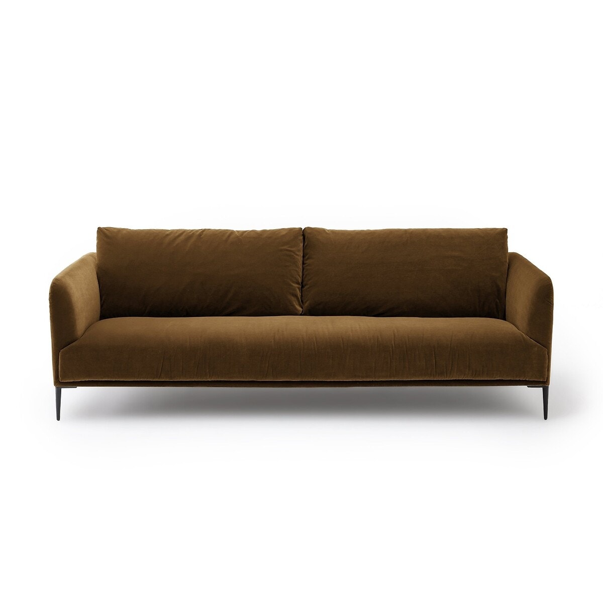 AM.PM Καναπές με βελούδινη ταπετσαρία Oscar Μ103xΠ200xΥ82cm