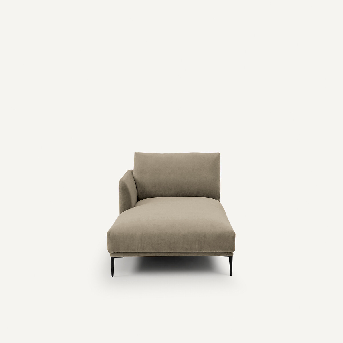 Ανάκλιντρο Oscar από βελούδο stonewashed Μ103xΠ182xΥ82cm