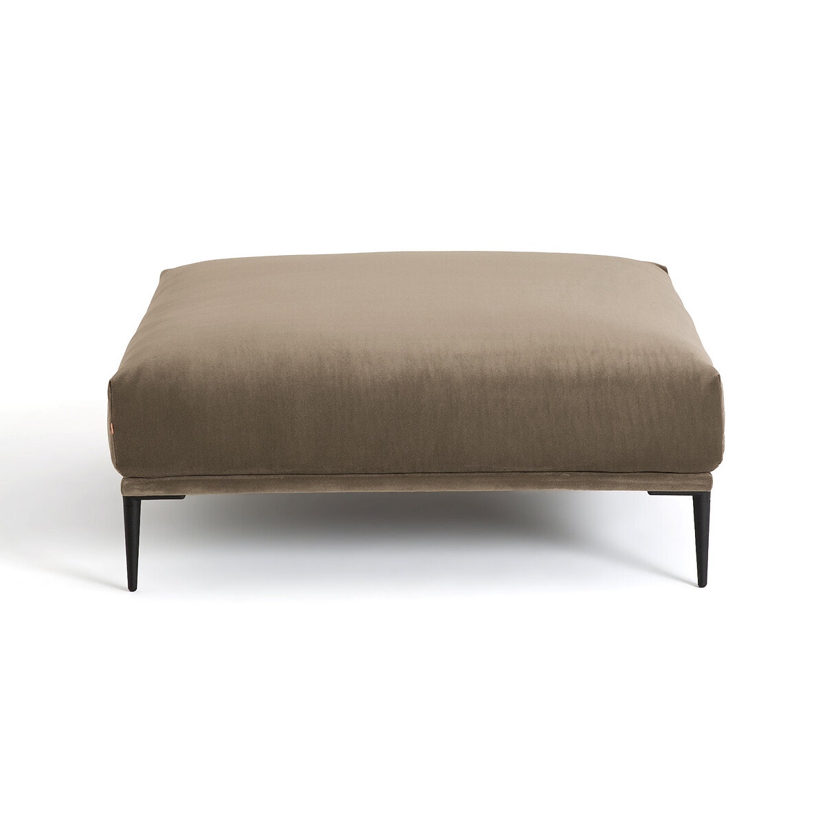 Υποπόδιο XL από βελούδο Oscar Μ103xΠ103xΥ44cm