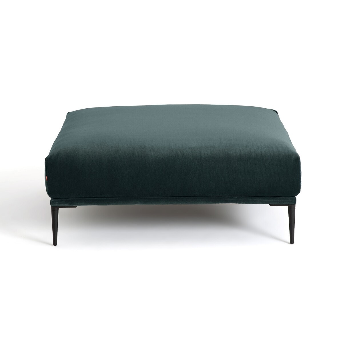 Υποπόδιο XL από βελούδο Oscar Μ103xΠ103xΥ44cm