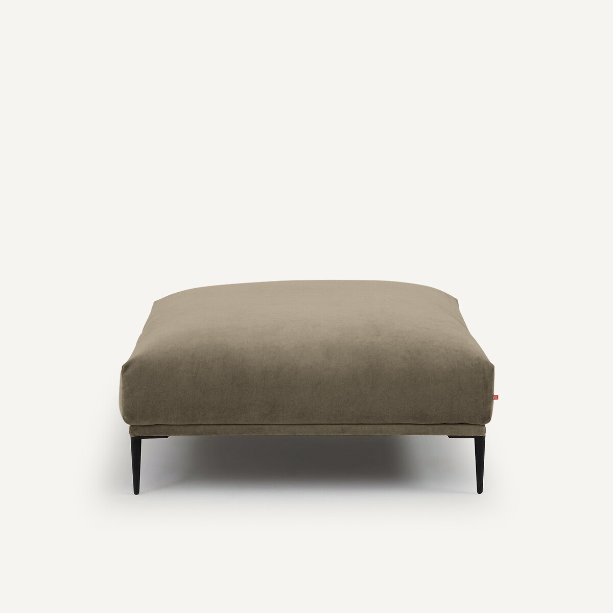 Υποπόδιο XL από βελούδο Oscar Μ103xΠ103xΥ44cm