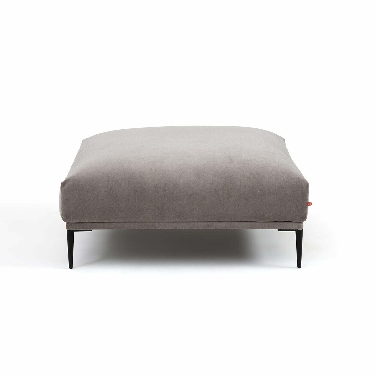 Υποπόδιο XL από βελούδο Oscar Μ103xΠ103xΥ44cm