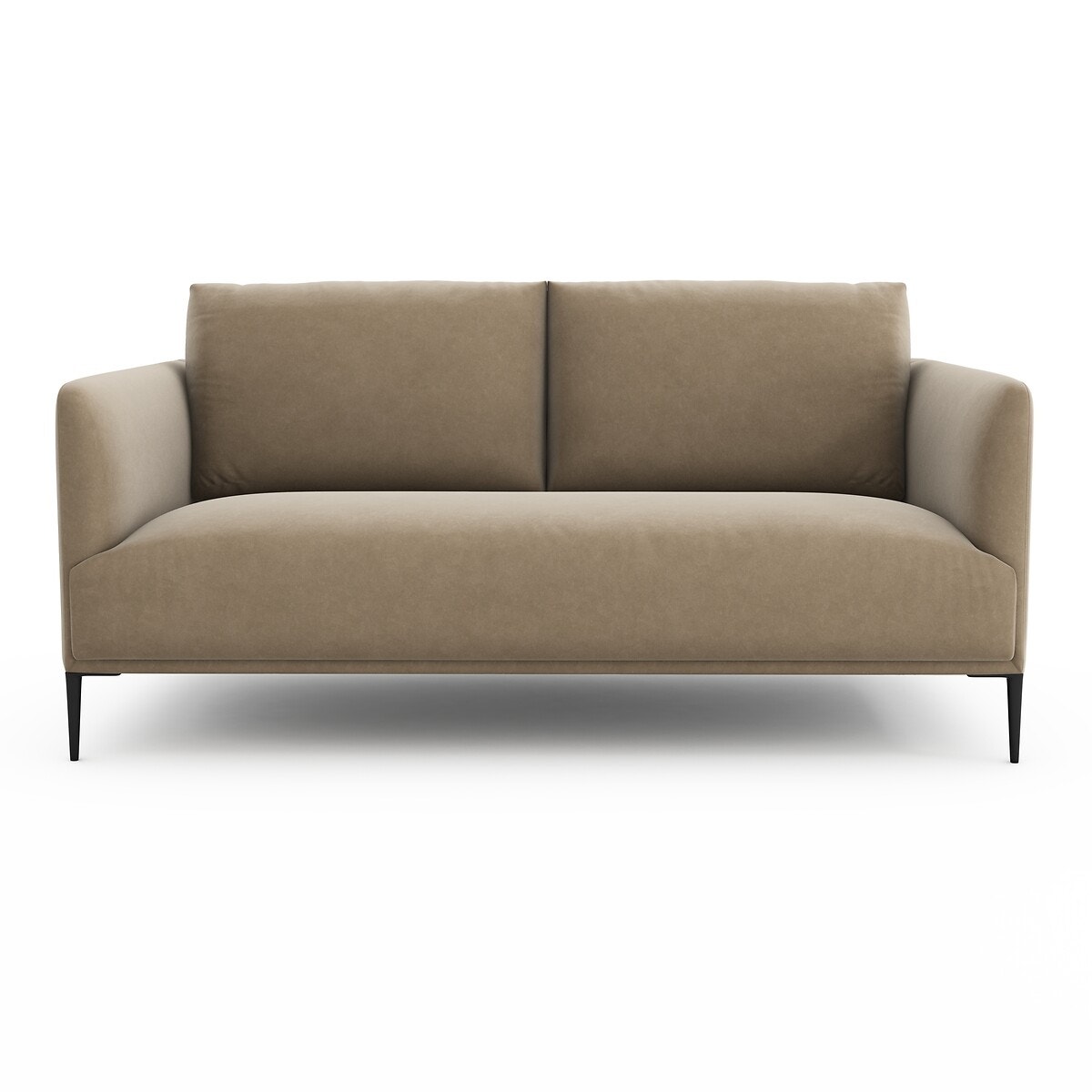 Καναπές από βελούδο Μ103xΠ179xΥ82cm